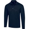 Áo golf nam tay dày G7S22K980_BLK LONG SLEEVE FREEDOM PIQUE POLO - Bla