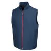 Áo golf nam tay dài G7F21V660_MIDN HERITAGE FULLZIP VEST MIDN | Greg N