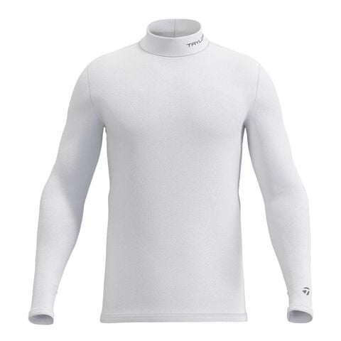 Áo fit golf nam 2MSIN-TJ163 Trắng N94989 | Men's Basic Mock Base Layer TaylorMade