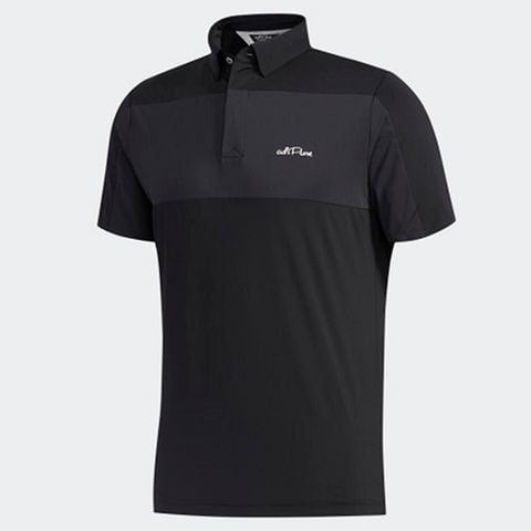 Áo golf nam tay ngắn Adipure Black FJ1759 | Adidas