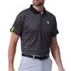 Áo golf nam tay ngắn S/S PRINT POLO ĐEN | FOOTJOY