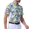 Áo golf nam tay ngắn S/S PRINT POLO HOA VĂN | FOOTJOY