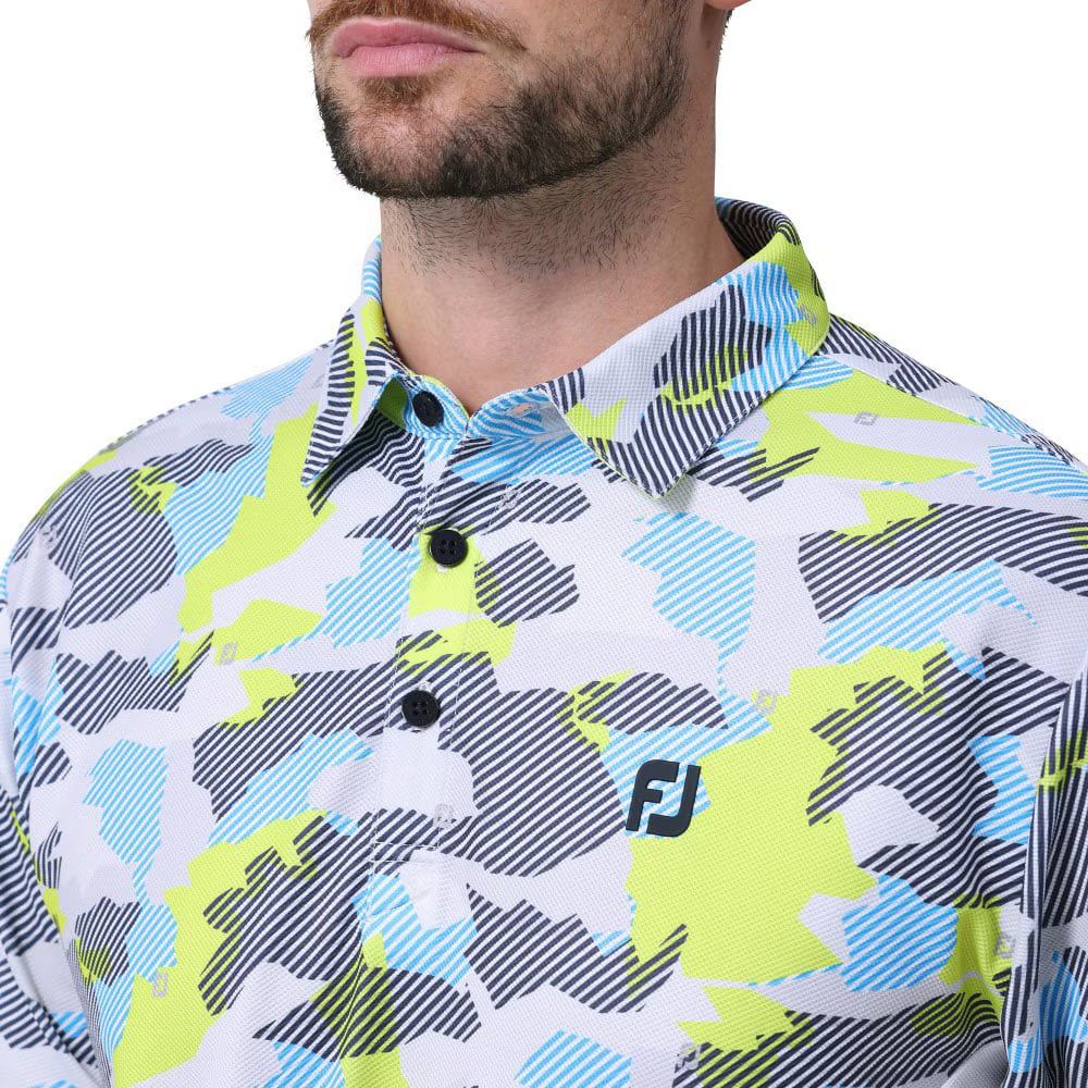 Áo golf nam tay ngắn S/S PRINT POLO HOA VĂN | FOOTJOY