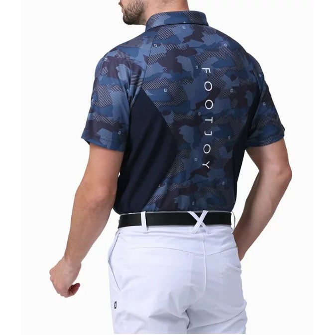 Áo golf nam tay ngắn S/S PRINT POLO HOA VĂN | FOOTJOY