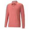 Áo golf nam tay dài PUMA 53910605 YouV Long Sleeve Polo Heartfelt