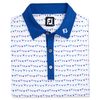 Áo golf nam tay ngắn 82354 Flag Banner Print Lisle Self Collar | FJ