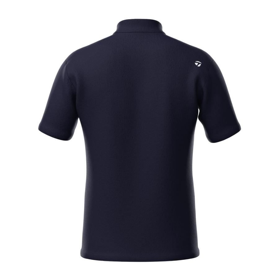 Áo golf nam tay ngắn cổ cao TJ217 navy N97191 | Taylor Made