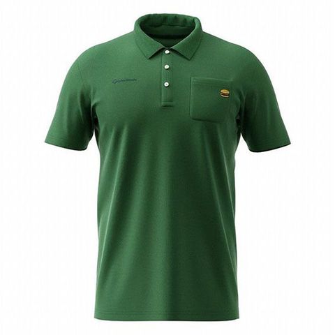 Áo golf nam tay ngắn có túi N92436 màu Xanh lá | Men's Short Sleeves Polos 2MSPO-TD104 | Taylor Made