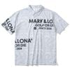 Áo golf nam tay ngắn FLOG Collar MLM-4A-AP04 Lt Grey | MARK & LONA