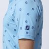 Áo golf nam tay ngắn MONOGRAM PRINT SHIRT 80465 TRUE BLUE | FootJoy