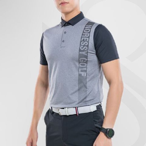 Áo golf nam tay ngắn NRSPLM0018_GR Xám | NORESSY