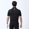 Áo golf nam tay ngắn SS DEBOSS FJ LOGO SHIRT 80481 BLACK | FootJoy