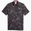 Áo golf nam tay ngắn X PTC PRINT POLO 62165802 Đen-Hồng hạc | Puma