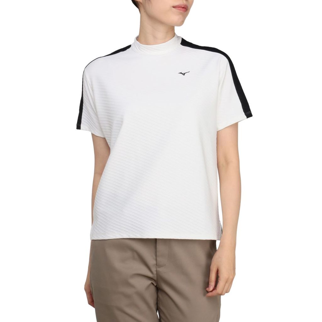 Áo golf nữ E2MAA20801 QUICK DRY UV VIA MOCK NECK SHIRT | Mizuno