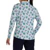 Áo golf nữ tay dài 89733 Floral Sun Protection Shirt Women | FJ