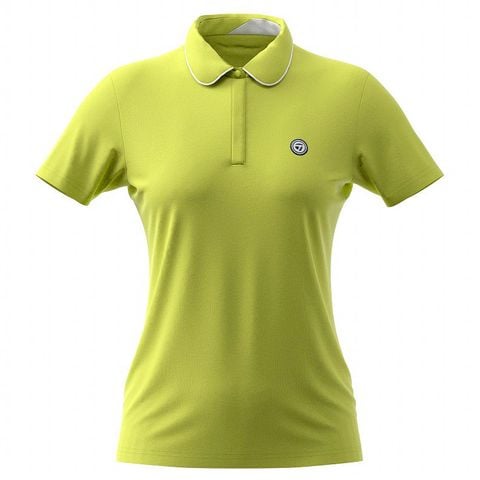 Áo golf nữ tay ngắn N92491màu Vàng | Women's Short Sleeves Polos 2WSPO-TD12  | Taylor Made