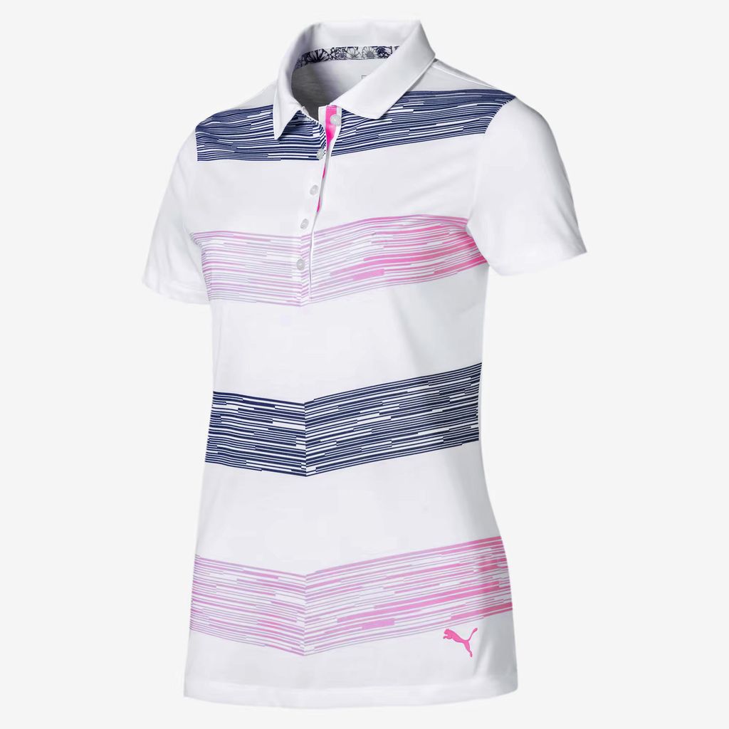 Áo golf nữ tay ngắn 577925  RACE DAY POLO -S. LAVENDER | Puma