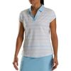 Áo Footjoy Cap Sleeve Birdseye Stripe Shirt 82305