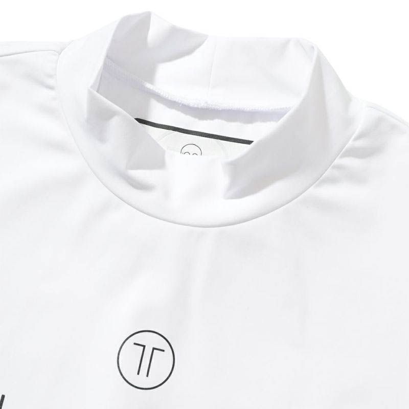Áo golf nữ tay ngắn DTM Mock Tee MXW-4B-AA01 White | MARK & LONA