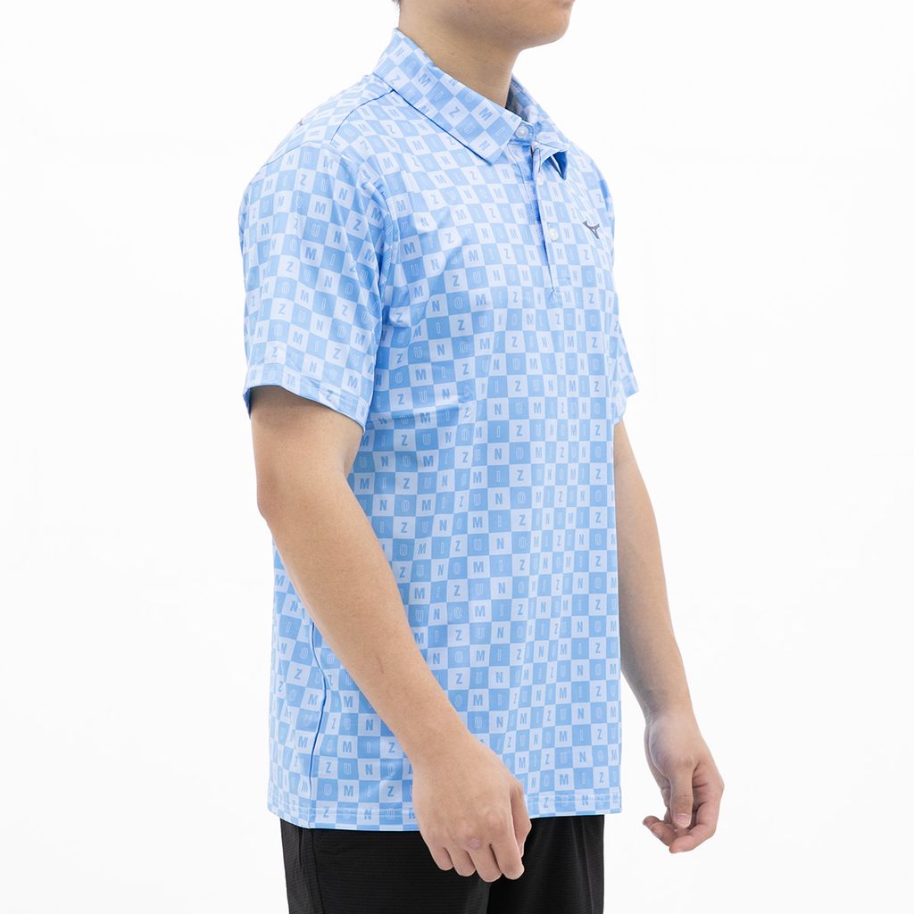 Áo golf tay ngắn nam CHECKED POLO 52SA350527 | Mizuno