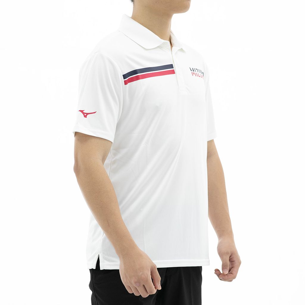 Áo golf tay ngắn nam CHEST PRINT POLO 52SA350101 | Mizuno