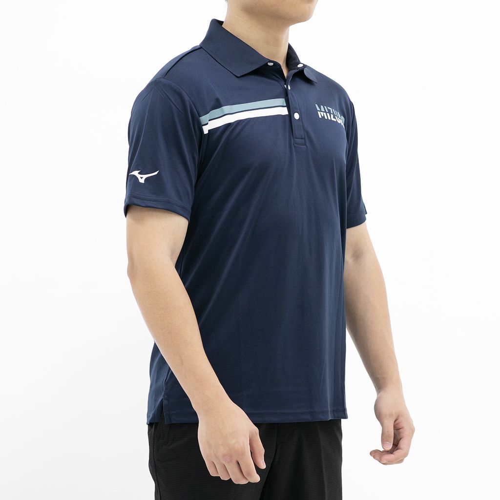 Áo golf tay ngắn nam SOLAR CUT SHIRT E2MAA00109 | Mizuno