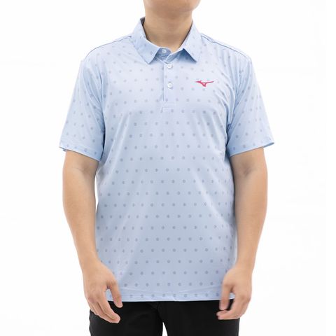 Áo golf tay ngắn nam FLORAL PRINT POLO 52SA350928 | Mizuno