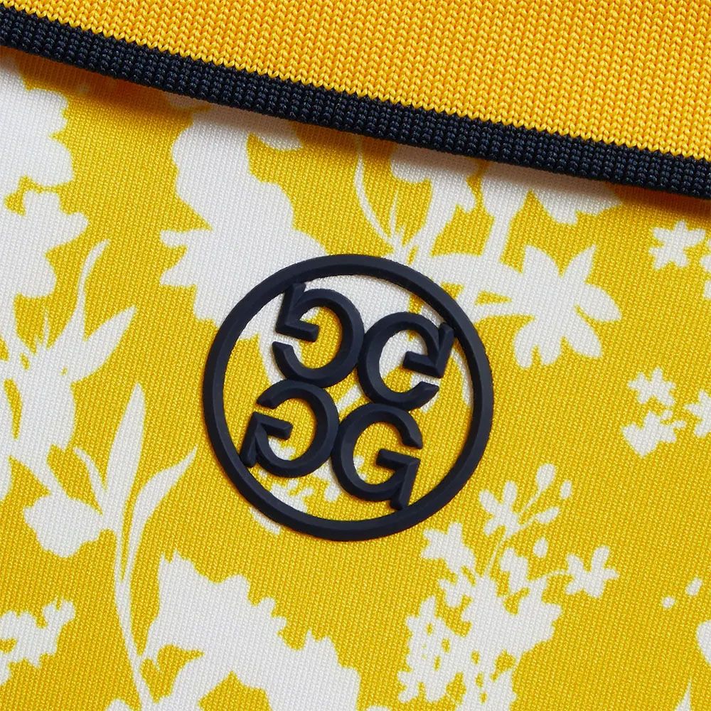 Áo golf tay ngắn nam G4MS23K061-FLYY Blossom Floral Polo - Fly Yellow