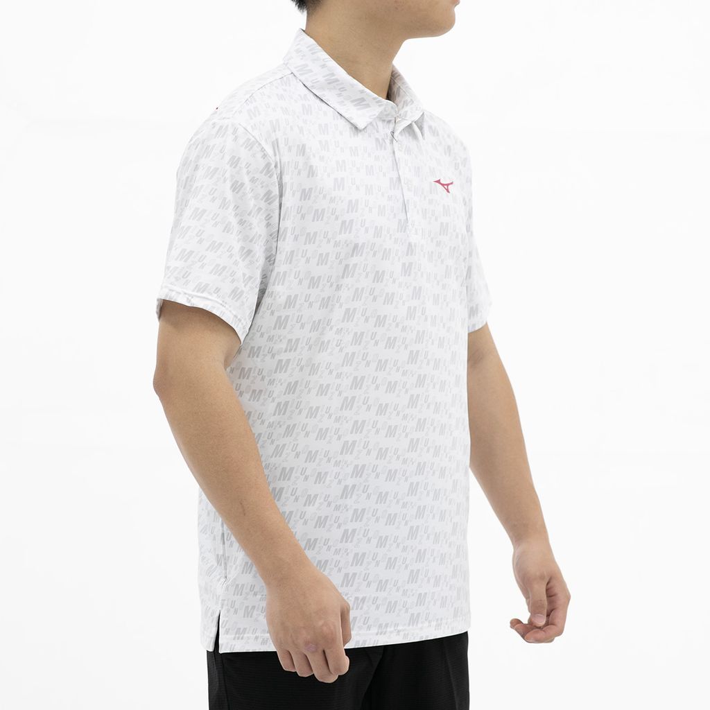 Áo golf tay ngắn nam MIZUNO PRINT POLO 52SA350601 | Mizuno