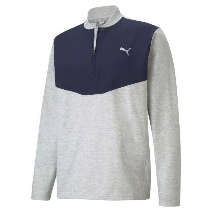 Áo khoác nam Cloudspun Stlth ¼ Zip 59758809 Gray Navy | Puma