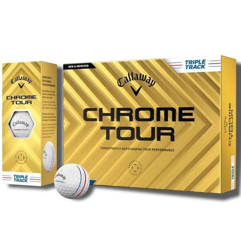 Hộp 12 bóng golf CHROME TOUR 24 TRIPLE TRACK | CALLAWAY