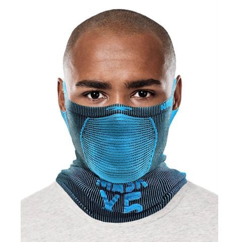 Khẩu trang X5 2-in-1 Reversible Breathable Windproof Neck Gaiter Black-Blue | NAROO