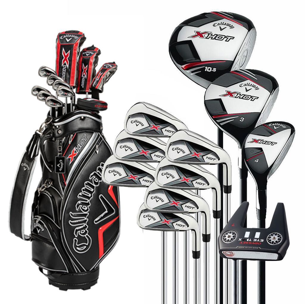 Bộ full set 11 gậy và Cart bag  X-HOT | Callaway