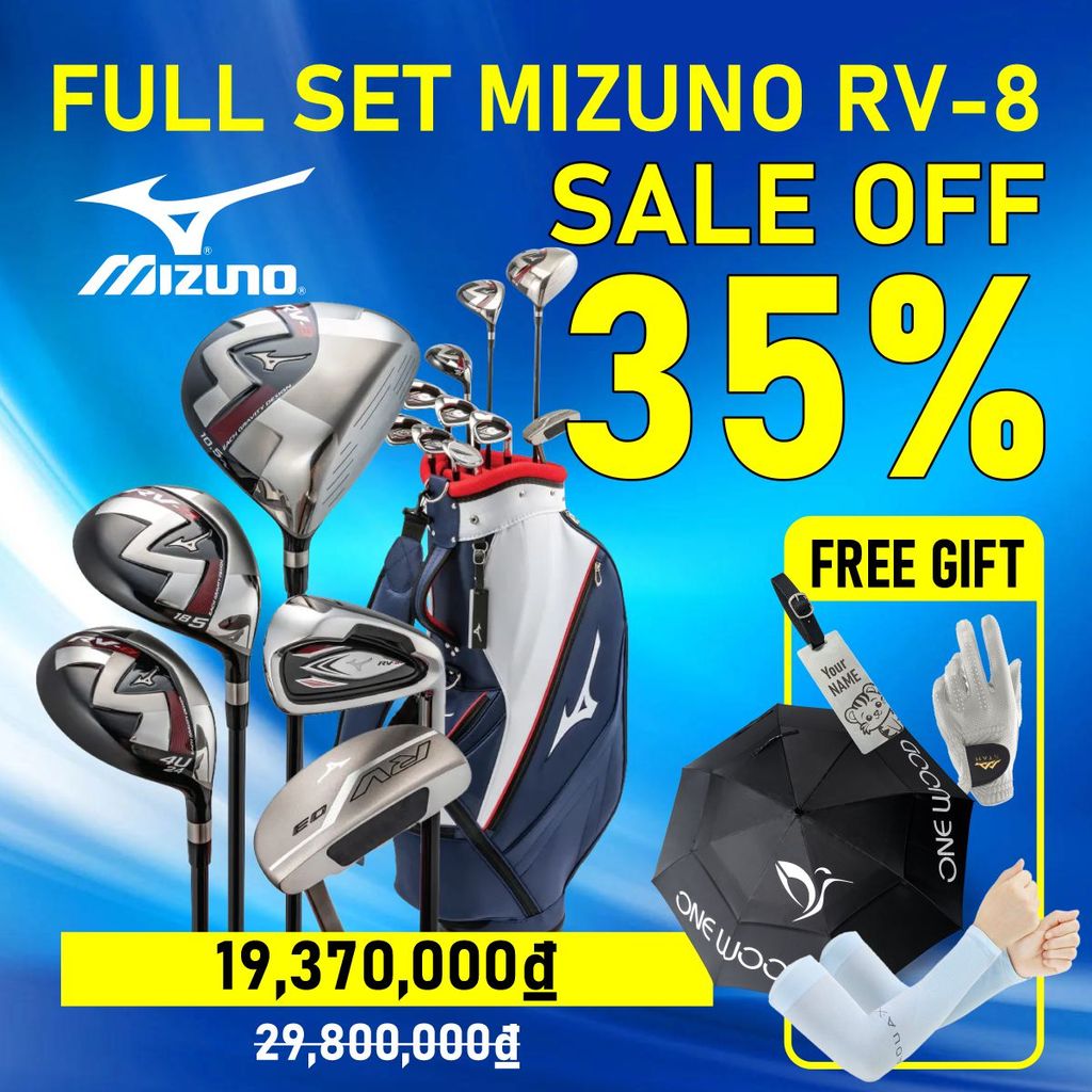 Mizuno complete set sales