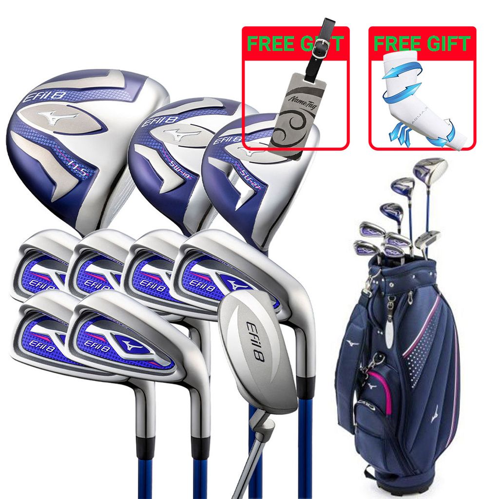 Bộ gậy golf Fullset nữ EFIL-8 set 9 gậy + cartbag | Mizuno