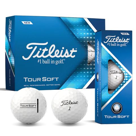 Hộp 12 bóng golf Tour Soft 2022 màu Trắng | Titleist