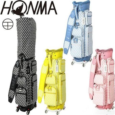 Túi gậy golf Monogram Wheel Caddy Bag | Nhiều màu| Honma
