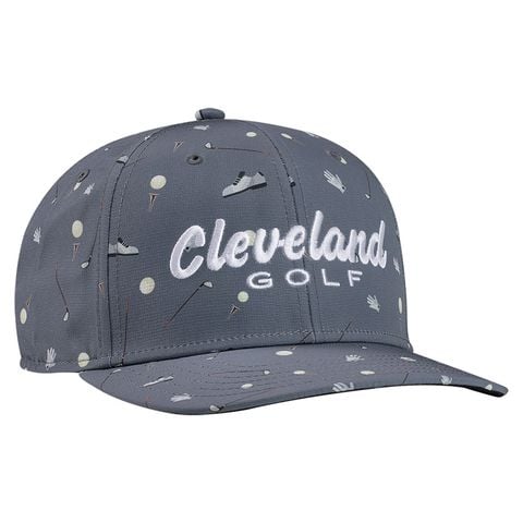 Nón kết golf nam Golf Print Hat (Grey) 11239715 | CleveLand