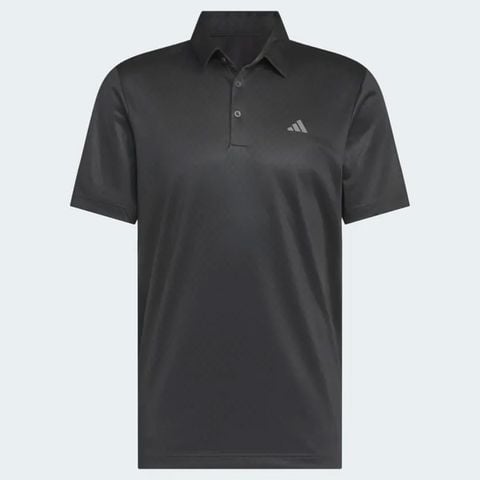 Áo golf nam tay ngắn Core Allover Print Carbon/Black JF8850 | Adidas