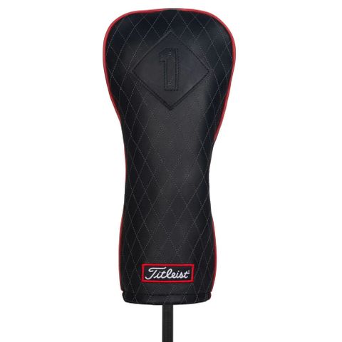 Cover gậy golf Driver JET BLACK LEATHER TA9NTLHC-DR | Titleist