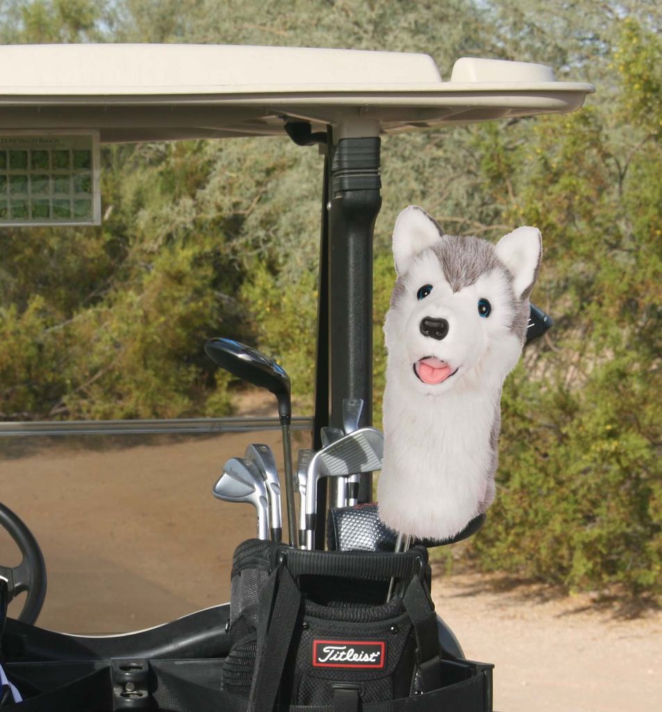 Cover gậy golf driver chó Husky | Daphne's Headcover