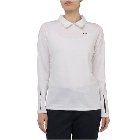Áo golf nữ tay dài BACK ZIPPER E2MAA73101 | Mizuno