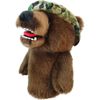 Cover gậy golf driverGấu nâu đội mũ lính Military Bear | Daphne's Head