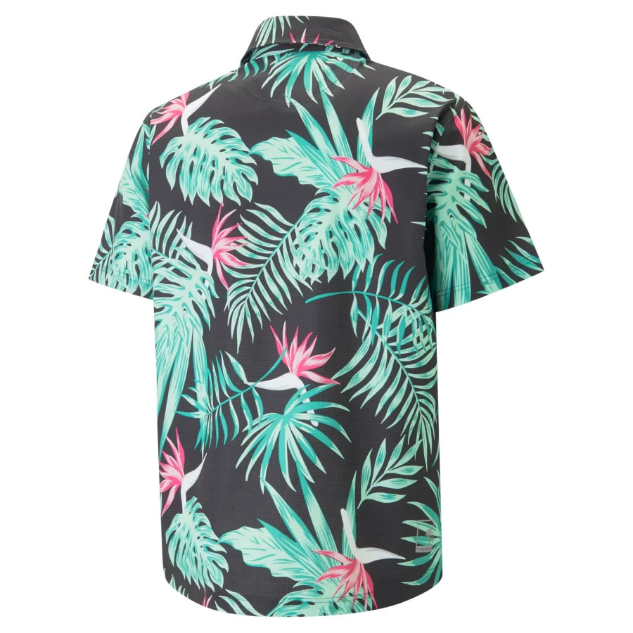 Áo golf nam tay ngắn PUMA 53920402 Puma x PTC Paradise Button Down PUM |  MuaBanGolf.com