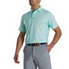 Áo golf nam tay ngắn 82279 LISLE BEACH PRINT SELF COLLAR WH/GREEN | Fo