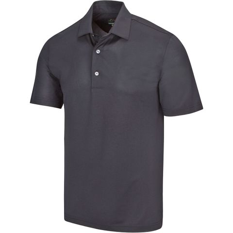 Áo golf nam tay ngắn G7S21K480_BLK PROTEK MICRO PIQUE POLO Black | Greg Norman