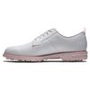 Giày golf nam FJ DJ PREM PASTELS WHT/WHT/PNK 54390 | FootJoy | Tặng 1