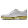 Giày golf nam FJ DJ PREM PASTELS WHT/WHT/YLW  | FootJoy | Tặng 1 dù go