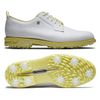 Giày golf nam FJ DJ PREM PASTELS WHT/WHT/YLW  | FootJoy | Tặng 1 dù go