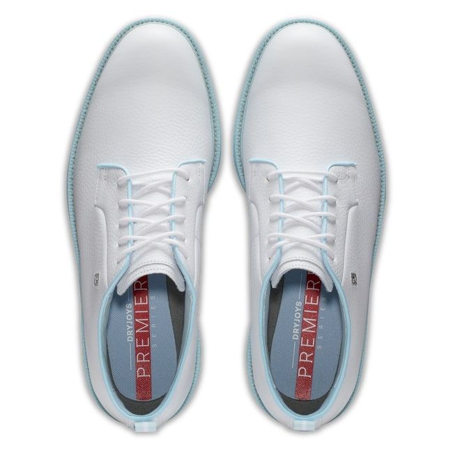 Giày golf nam FJ DJ PREM PASTELS WHT/WHT/BLU 54392 | FootJoy | Tặng 1